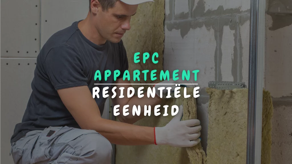 Banner Appartement - EPC Residentiële eenheid