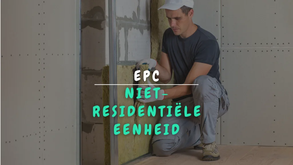 Banner Appartement - EPC Niet-residentiële eenheid (EPC NR) blauw