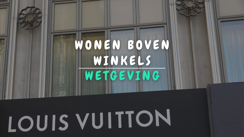 Banner Appartement - Wonen boven winkels