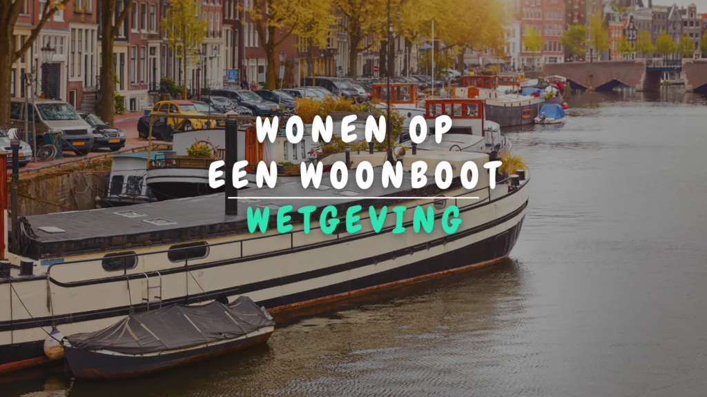 Banner Appartement - Wonen op een woonboot volgens wetgeving