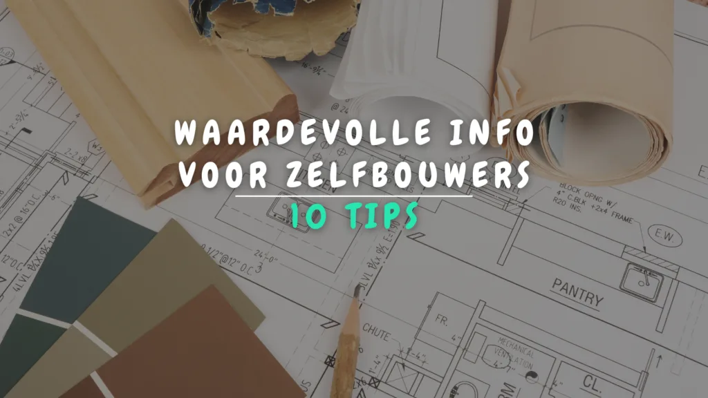 Banner Appartement - Waardevolle tips voor zelfbouwers