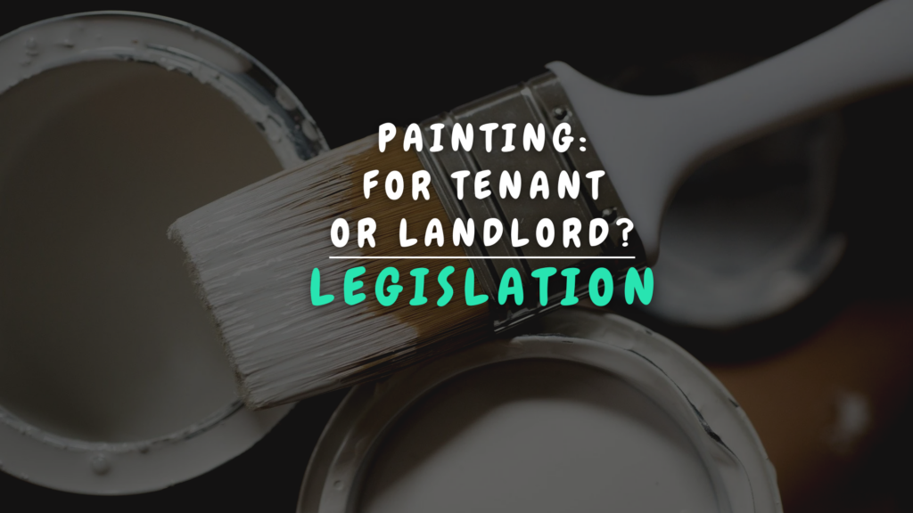 Banner Appartement 2024 - Painting: for tenant or landlord