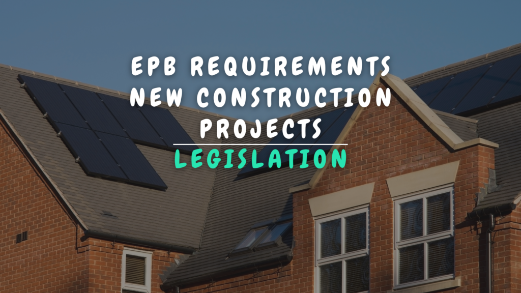 Banner Appartement - EPB requirements new construction projects