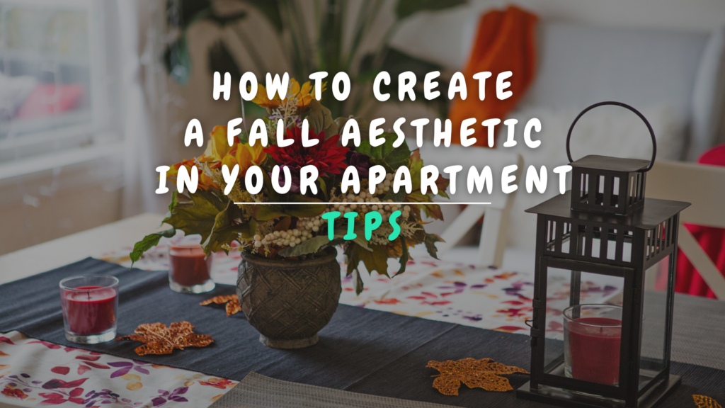 Banner Appartement - How to create a fall aesthetic in your apartment