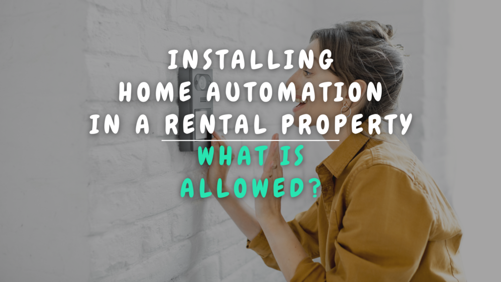 Banner Appartement - Installing home automation in a rental property