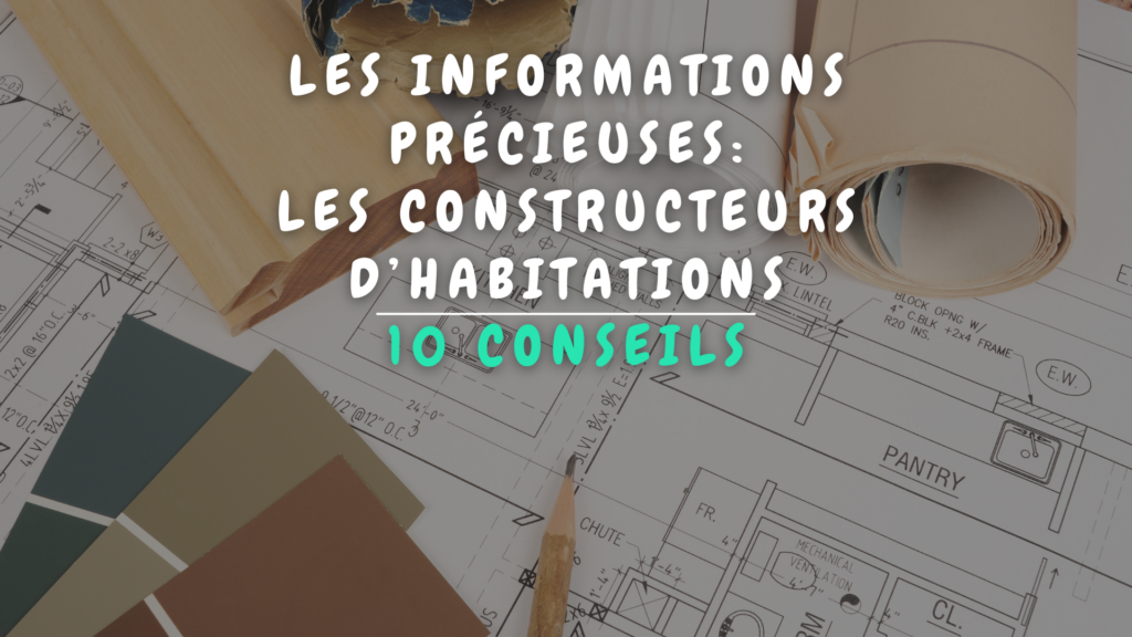 Banner Appartement - Les informations précieuses: les constructeurs d’habitations