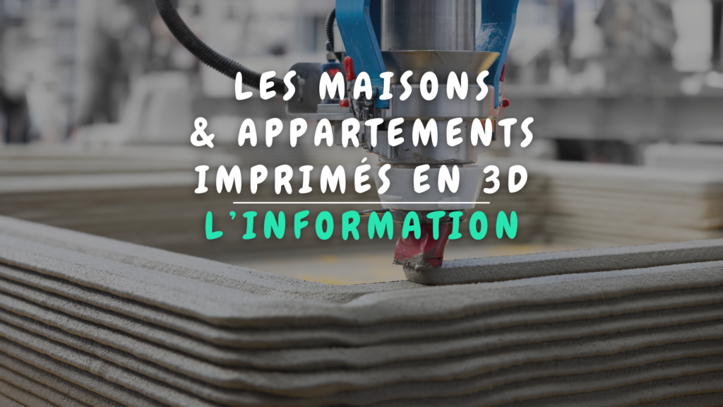 Banner Appartement - Les maisons & appartements imprimés en 3D