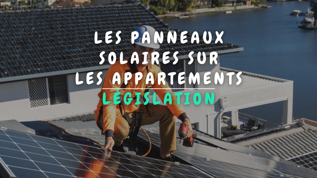 Banner Appartement - Les panneaux solaires sur les appartements