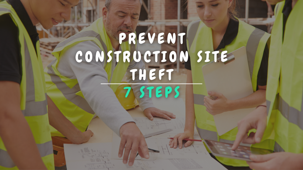 Banner Appartement - Prevent construction site theft