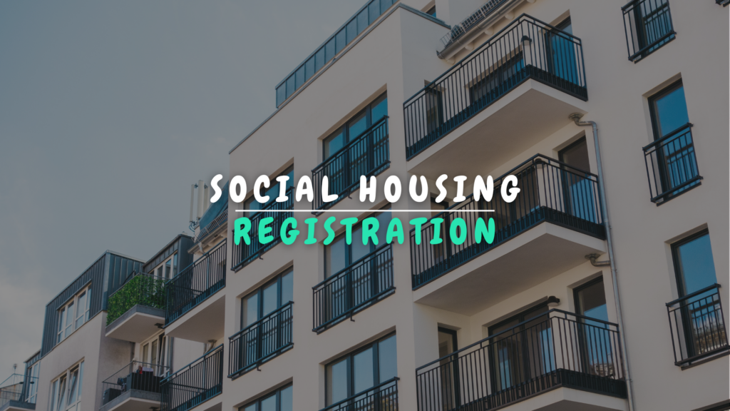 Banner Appartement - Registration for social housing