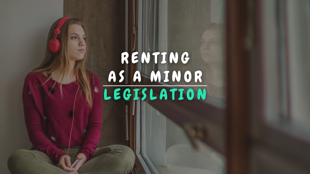 Banner Appartement - Renting as a minor