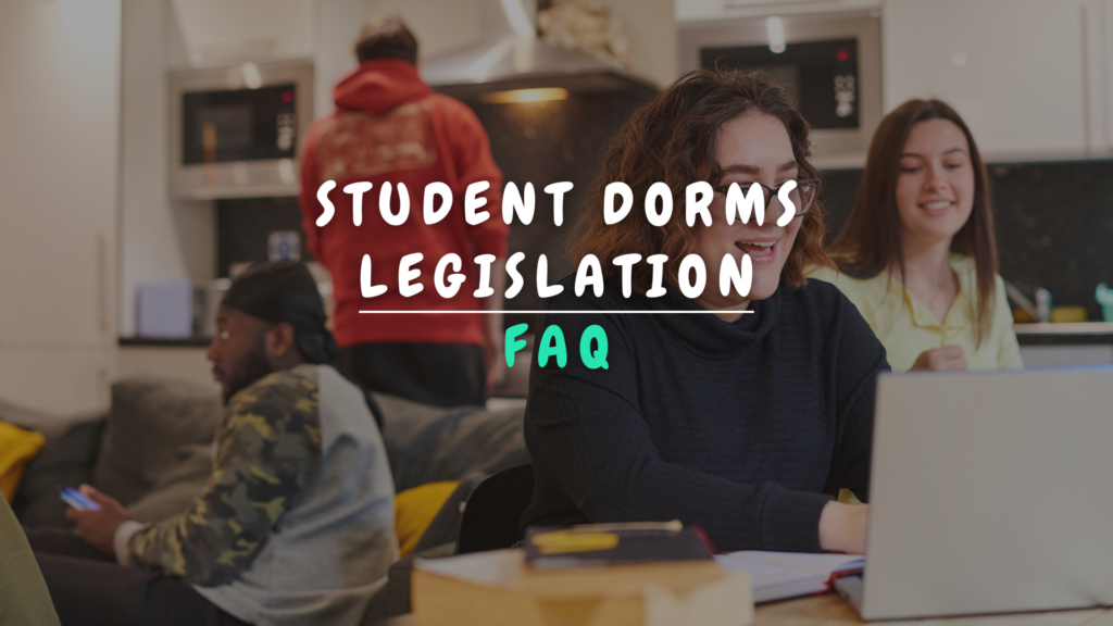 Banner Appartement - Student dorms legislation