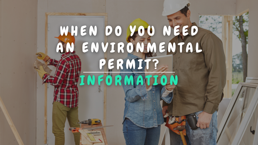 Banner Appartement - When do you need an environmental permit?