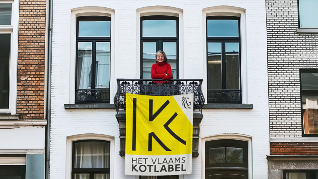 Banner Appartement - Vlaams kotlabel voor studentenkoten